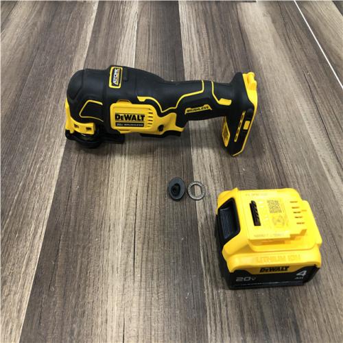 AS-IS DEWALT ATOMIC 20V MAX Lithium-Ion Cordless Brushless Oscillating Tool Kit