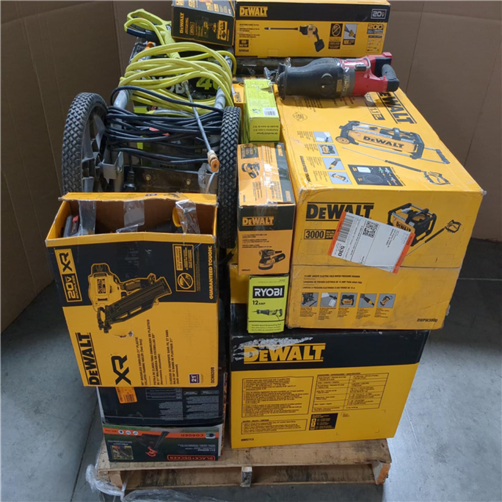 CALIFORNIA AS-IS TOOL PALLET