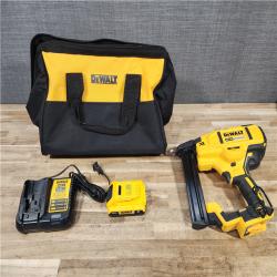 HOUSTON LOCATION - AS - IS DEWALT 20V MAX XR Lithium-Ion Cordless 18-Gauge Narrow Crown Stapler Kit