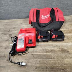 HOUSTON LOCATION - AS-IS Milwaukee 18V Cordless Brushed 2-Tool Drill/Driver and Impact Driver Kit