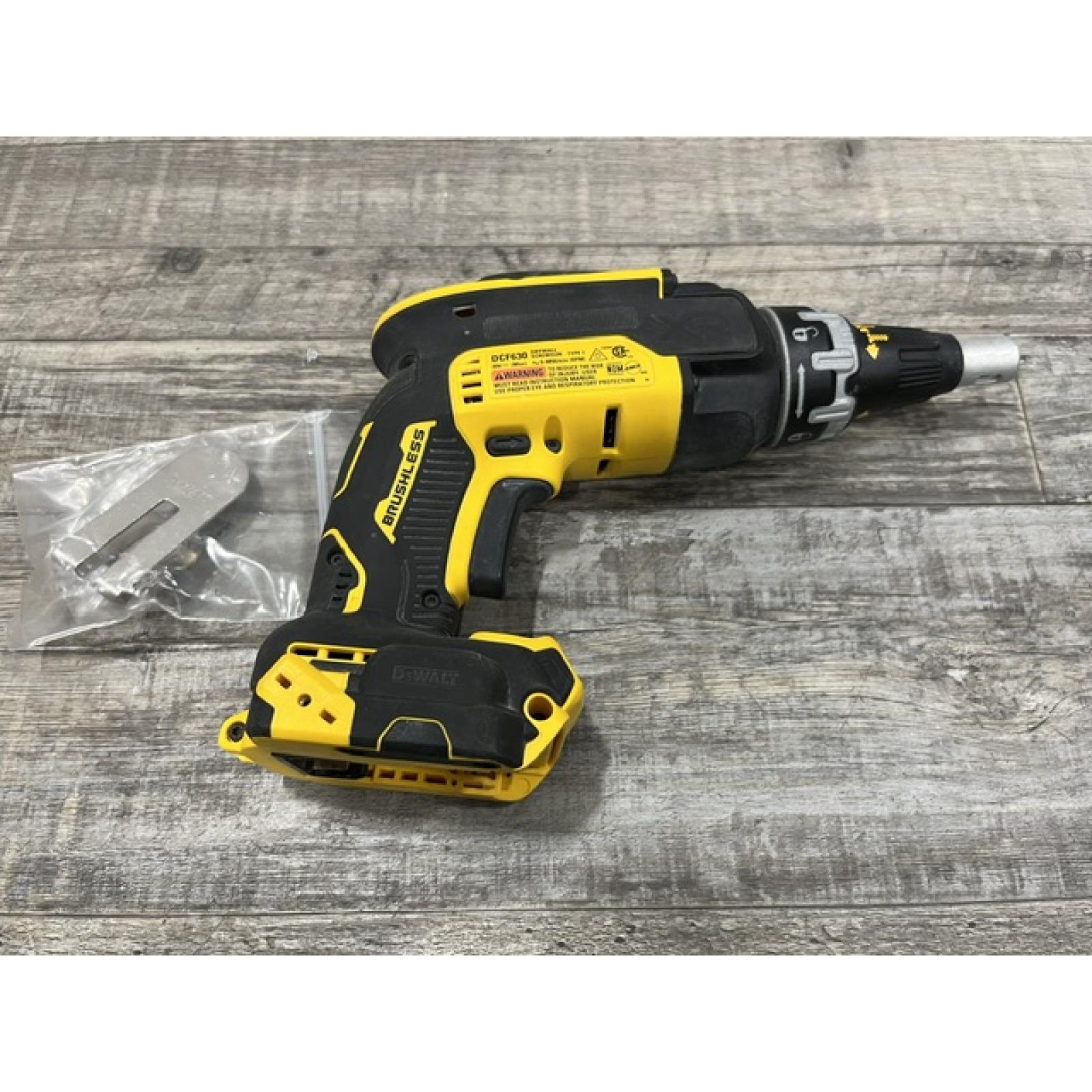 AS-IS DEWALT XR 20V MAX Lithium-Ion Cordless Brushless Screw Gun (Tool Only)