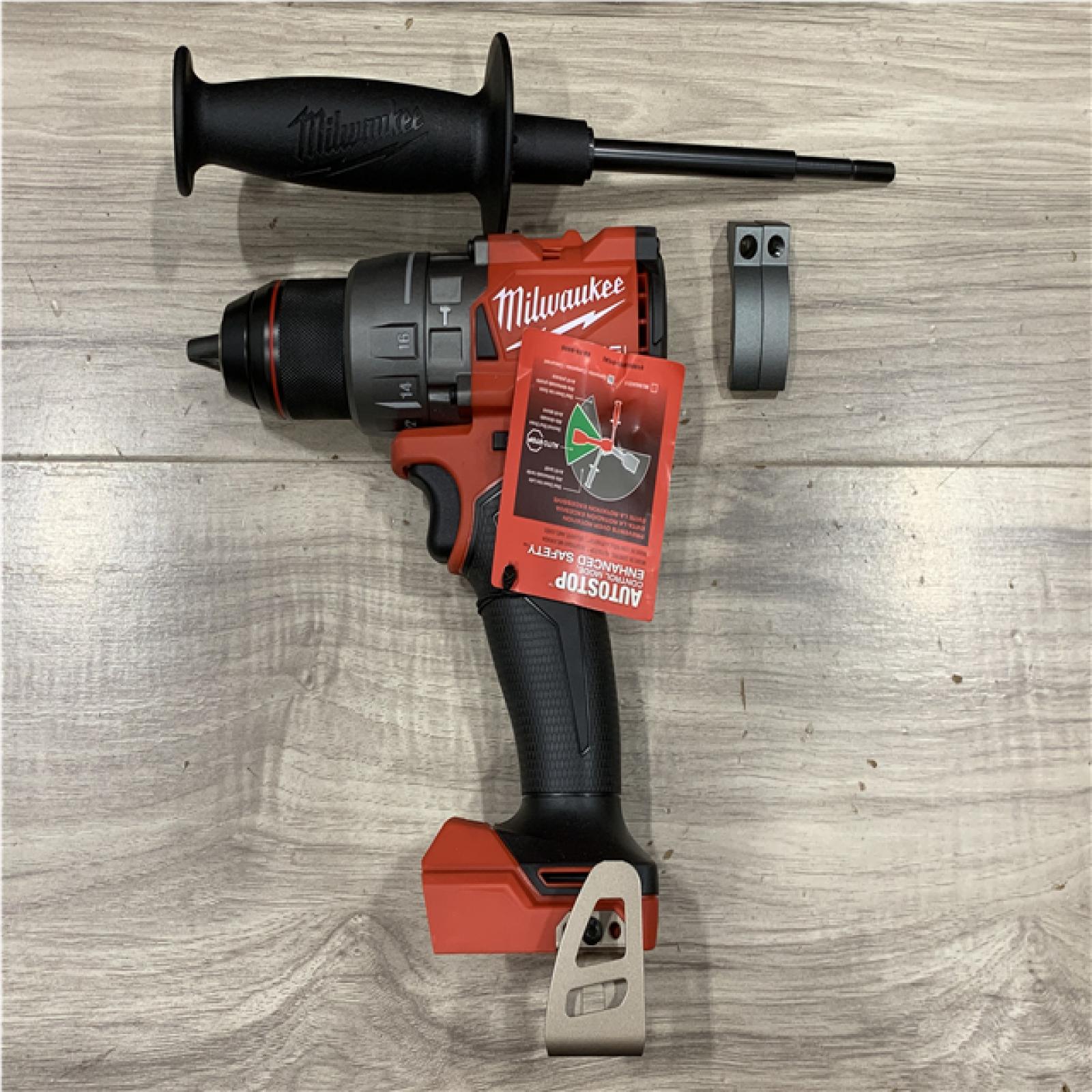 AS-IS Milwaukee FUEL 18V Lithium-Ion Brushless Cordless Hammer Drill and Impact Driver Combo Kit