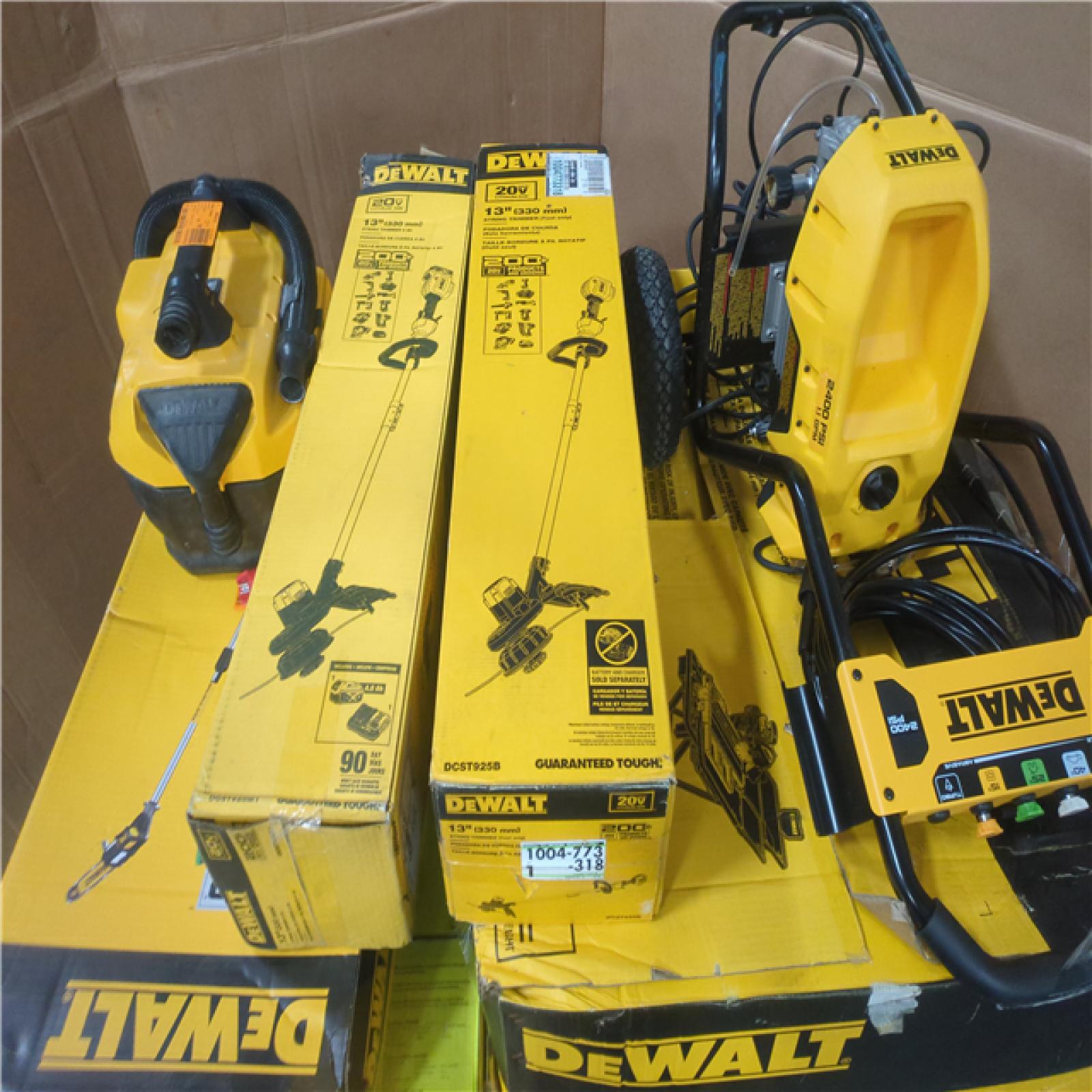 California AS-IS Tool Pallet