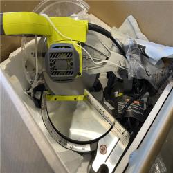 AS-IS - RYOBI 14 Amp Corded 10 in. Compound Miter Saw with LED Cutline Indicator