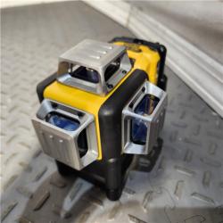HOUSTON Location-AS-IS-DEWALT DW089LG 12V MAX Lithium-Ion Cordless Green Beam 3 X 360 Self-Leveling Line Laser Kit 2.0 Ah APPEARS IN NEW! Condition
