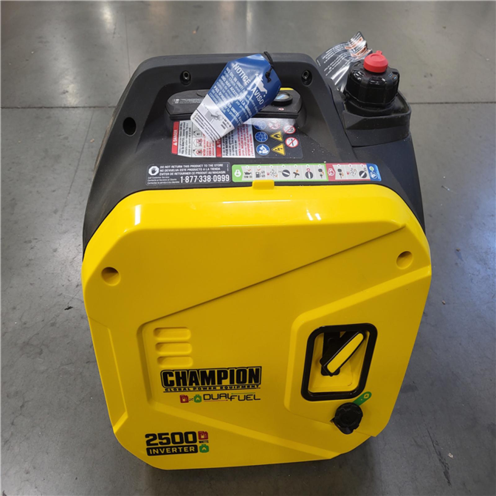 California AS-IS CHAMPION GENERATOR 2500 WATTS