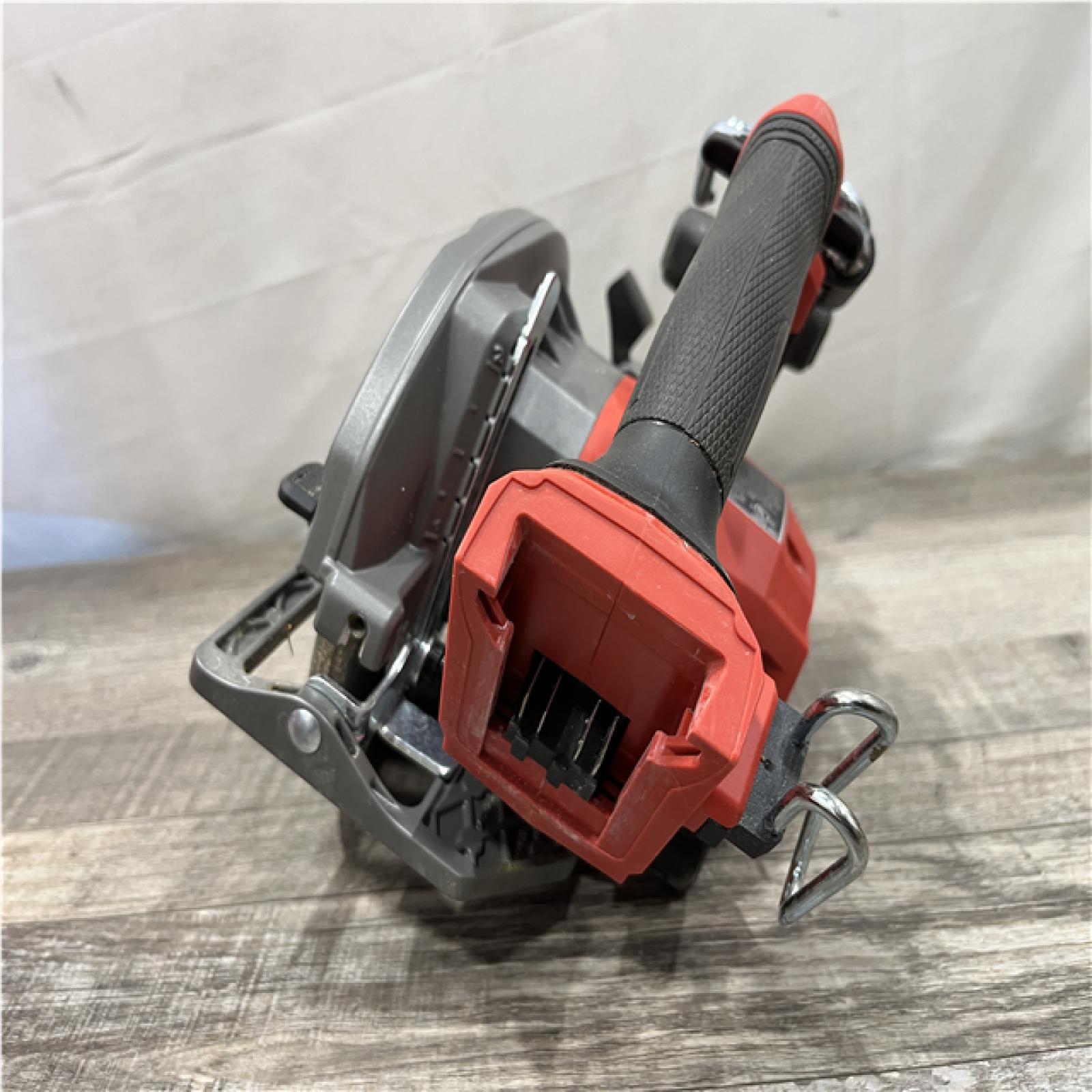 AS-IS Milwaukee FUEL 18V Lithium-Ion Brushless Cordless 6-1/2 in. Circular Saw (Tool-Only)