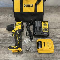 LIKE NEW - DEWALT ATOMIC 20V Cordless 1/2 in. Compact Hammer Drill Kit