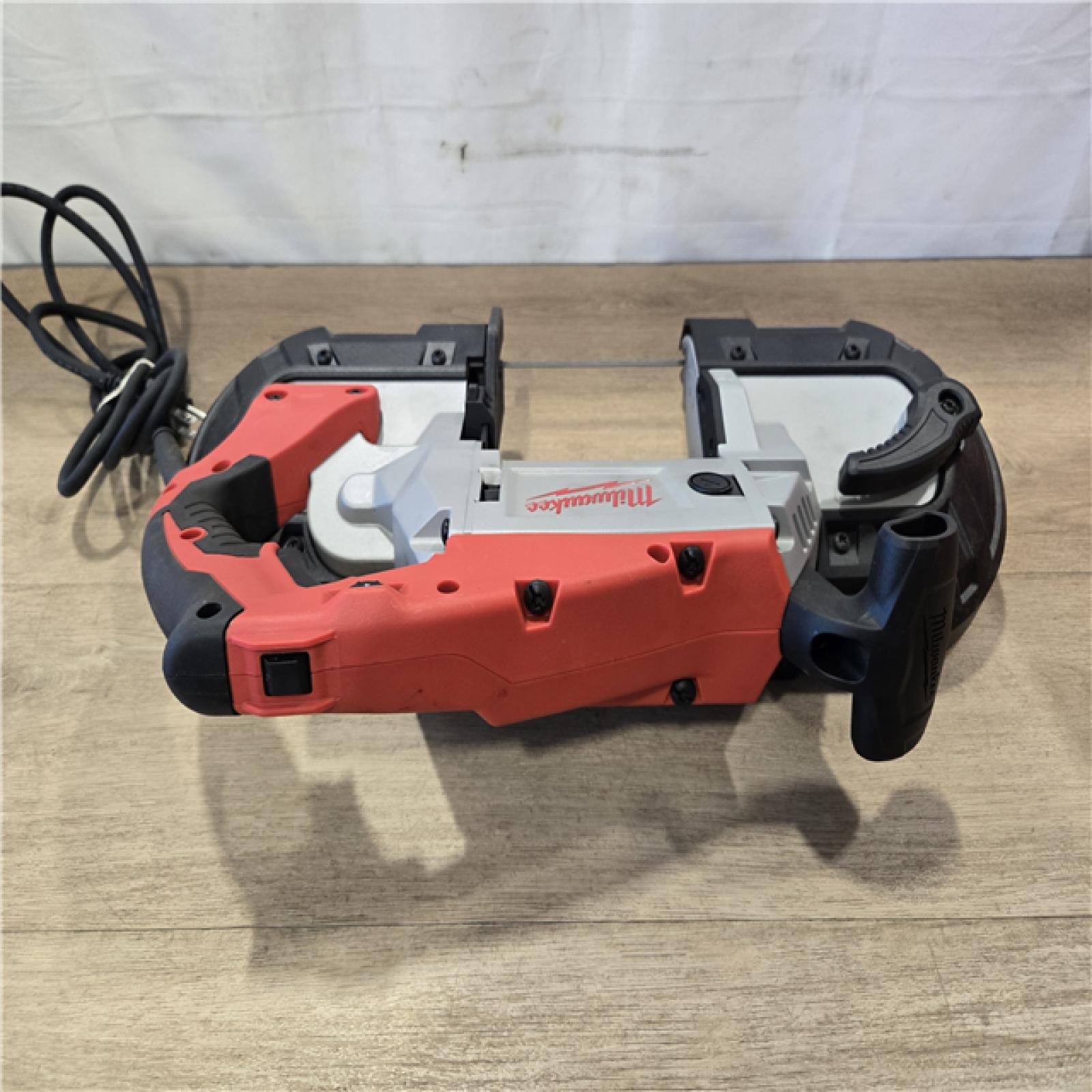 AS-IS Milwaukee 11 Amp Deep Cut Band Saw with Hard Case (Tool-Only)