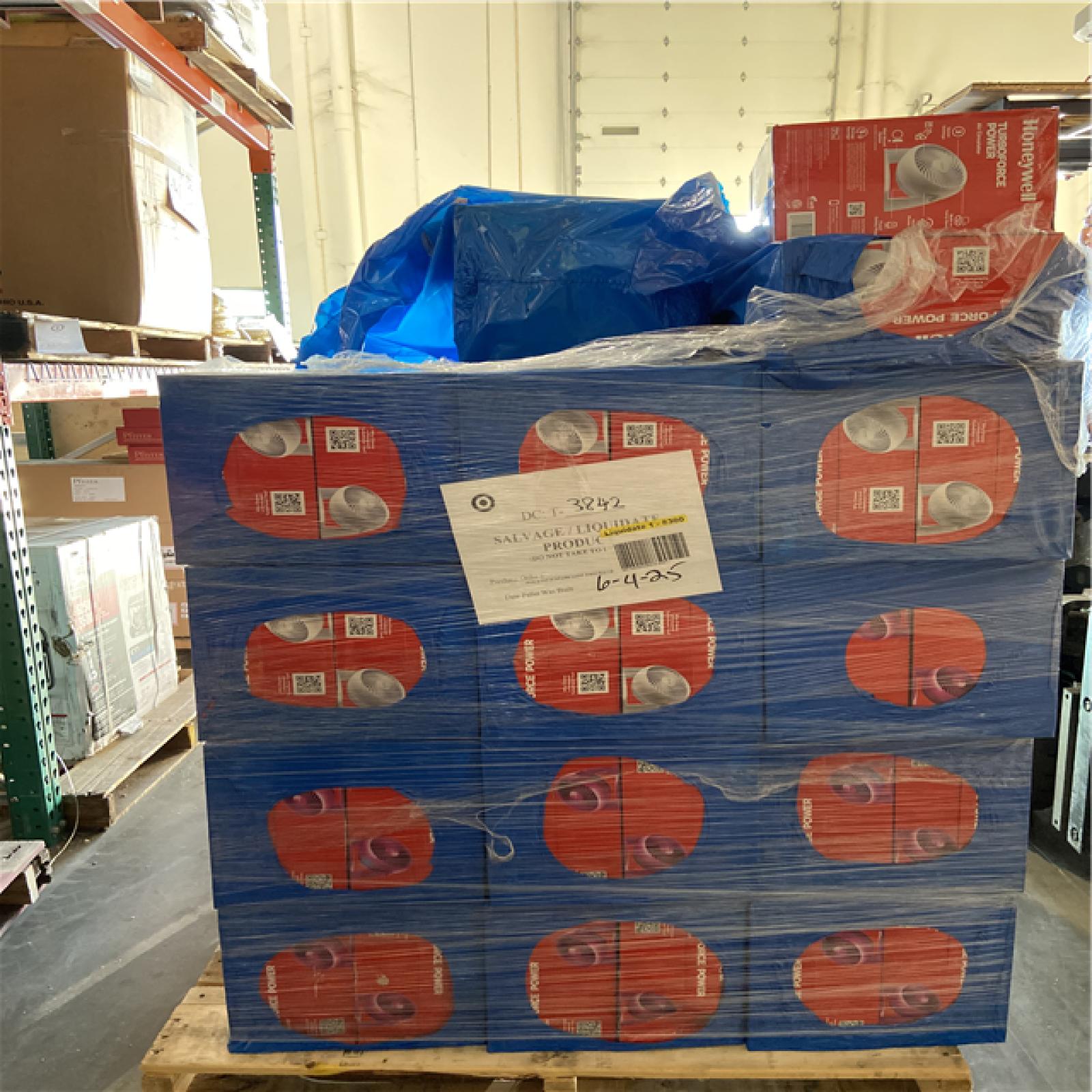 DALLAS LOCATION - Honeywell Turbo Force Table Air Circulator Fan (106 UNITS)