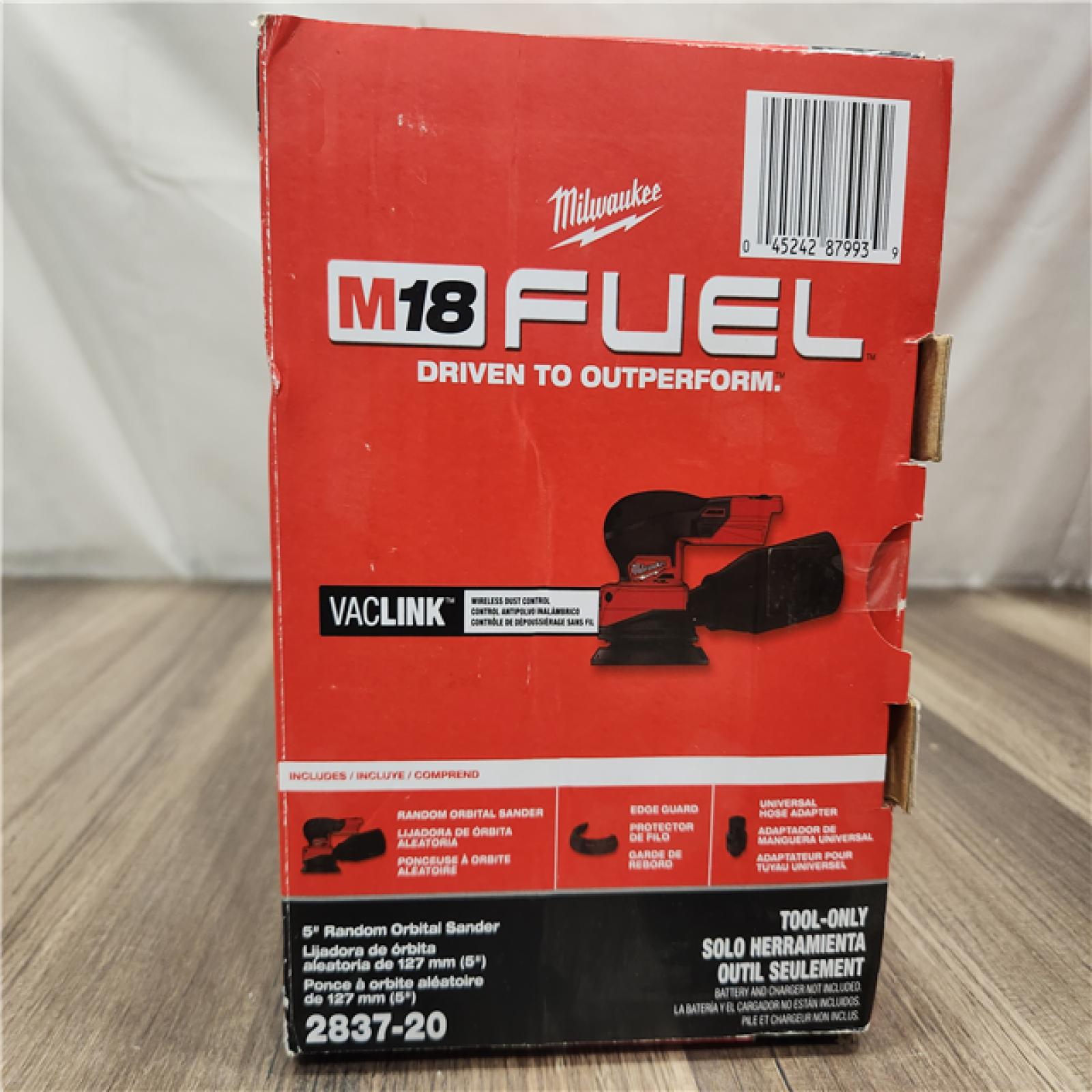 NEW- Milwaukee M18- FUEL 5 Random Orbital Sander (Tool-Only)