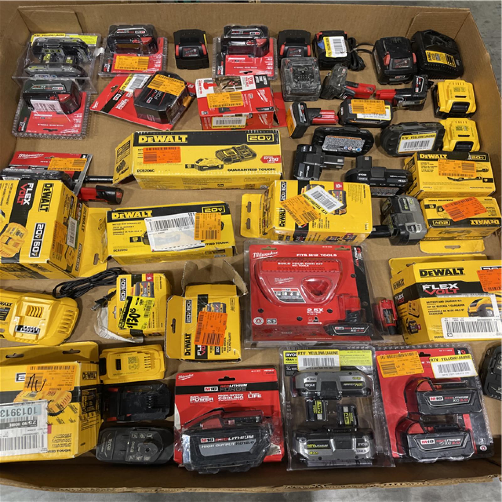 DALLAS LOCATION- AS-IS BATTERY PALLET