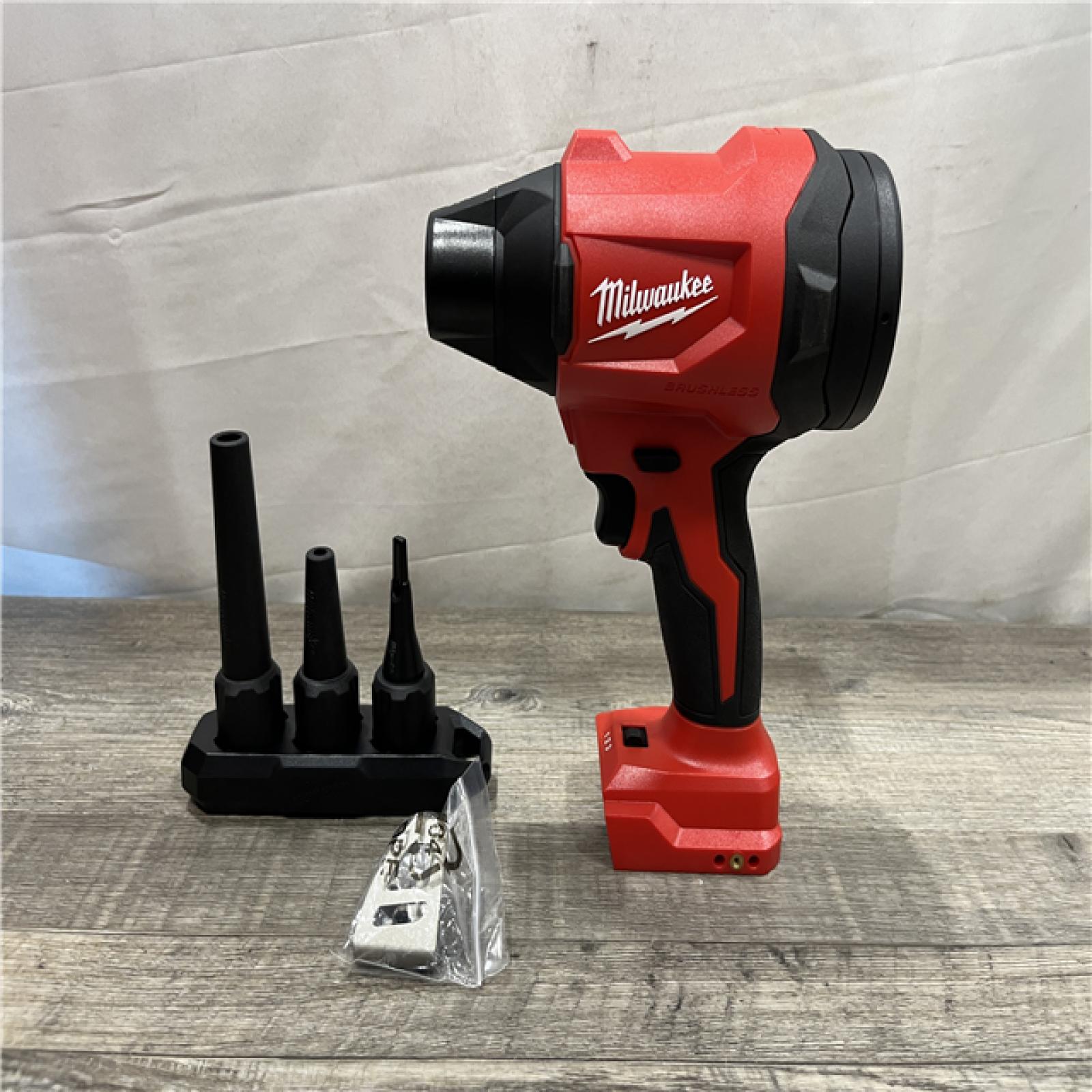 AS-IS Milwaukee 18V Lithium-Ion 570 MPH Brushless Cordless Precision Blower (Tool-Only)
