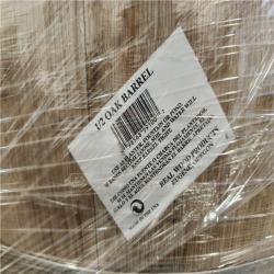 Phoenix AS-IS 26 in. Dia x 17.5 in. H White Oak Wood Whiskey Barrel (9-Barrels)