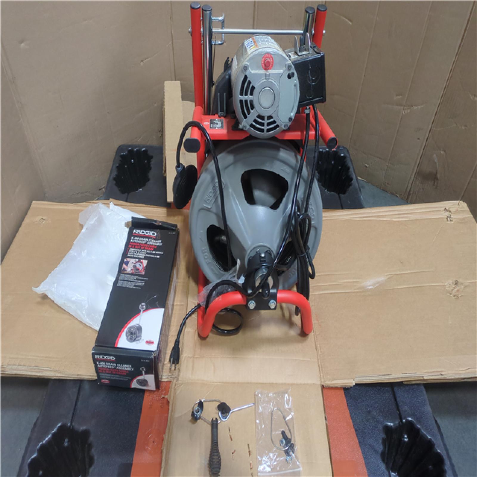 California AS-IS Ridgid K400 Drain Cleaning Snake Auger