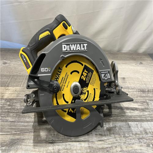AS-IS DEWALT FLEXVOLT 60V MAX Cordless Brushless 7-1/4 in. Circular Saw with Brake (Tool Only)