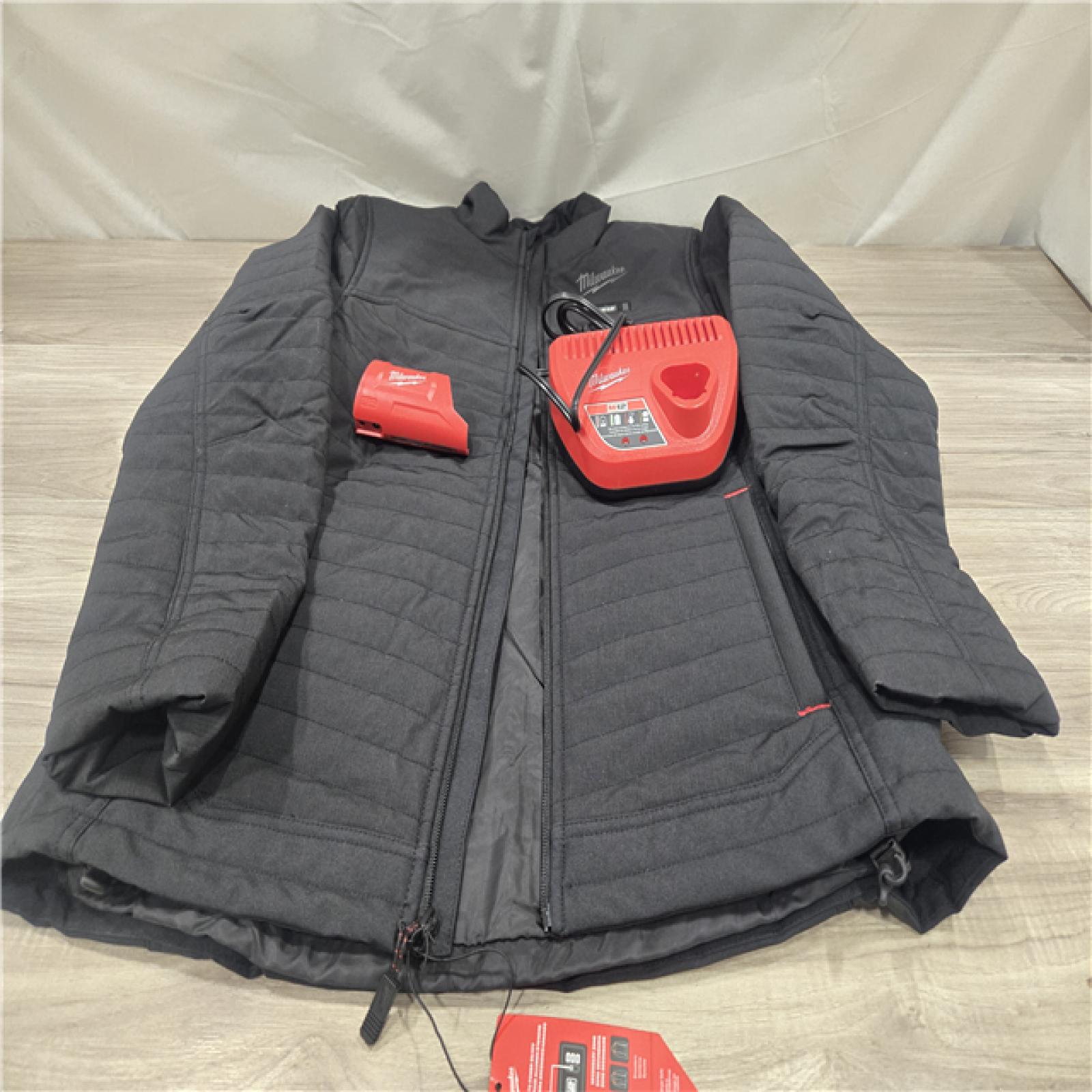 AS-IS Milwaukee Medium Black M12 Heated Hoodie