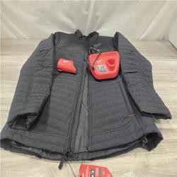 AS-IS Milwaukee Medium Black M12 Heated Hoodie