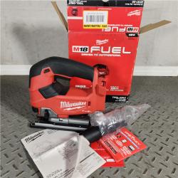 Houston location- AS-IS Milwaukee M18 FUEL Cordless D-Handle Jig Saw (Tool Only), 2737-20