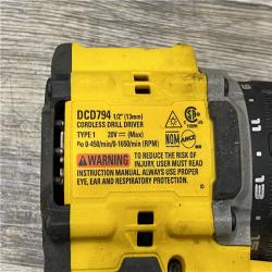 AS-IS DEWALT Atomic 20V Lithium-Ion Cordless Compact 1/2 in. Drill/Driver Kit