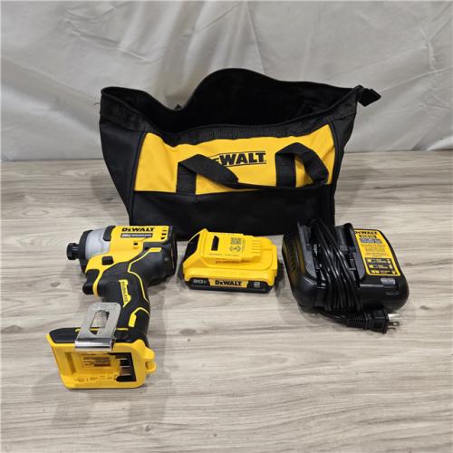 AS-IS DeWALT ATOMIC 20V MAX Cordless Compact Impact Driver Kit