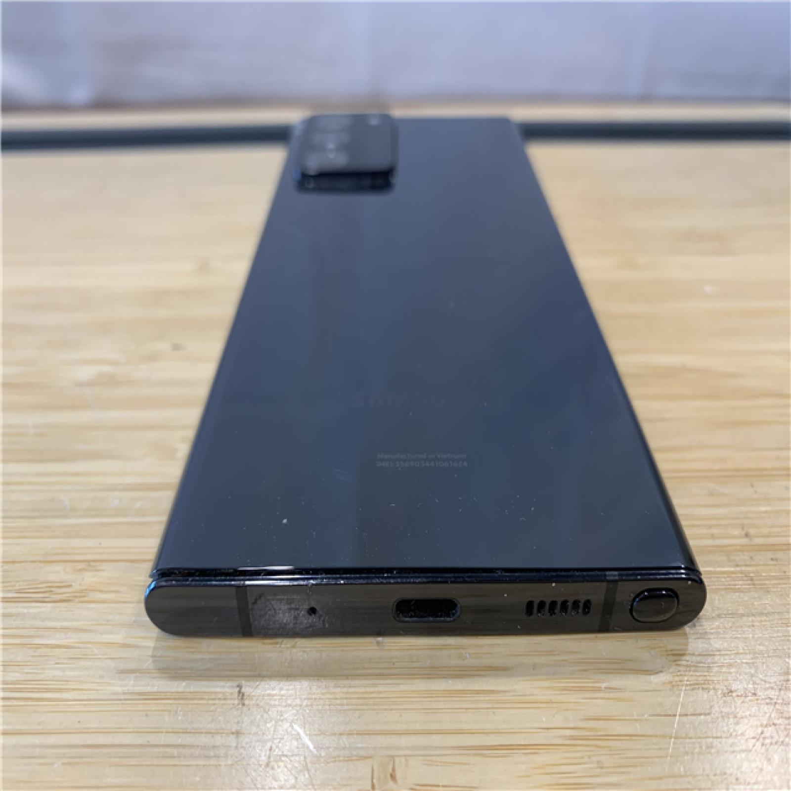 AS-IS Samsung Galaxy Note20 Ultra 5G 128GB -Black