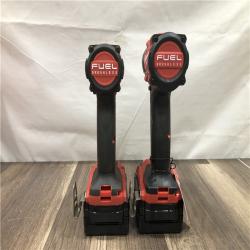AS-IS Milwaukee FUEL 18V Lithium-Ion Brushless Cordless Hammer Drill and Impact Driver Combo Kit