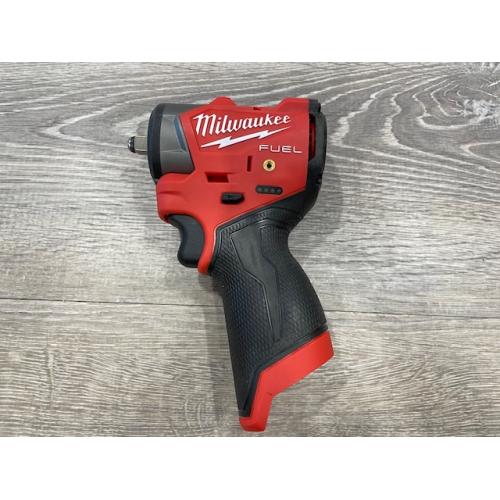 AS-IS Milwaukee  FUEL 12V Lithium-Ion Brushless Cordless 3/8 in. Sub Compact Impact Wrench