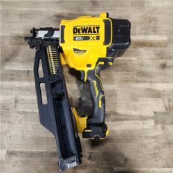 HOUSTON LOCATION - AS-IS DEWALT 20-Volt 21° Cordless Framing Nailer (Tool-Only)
