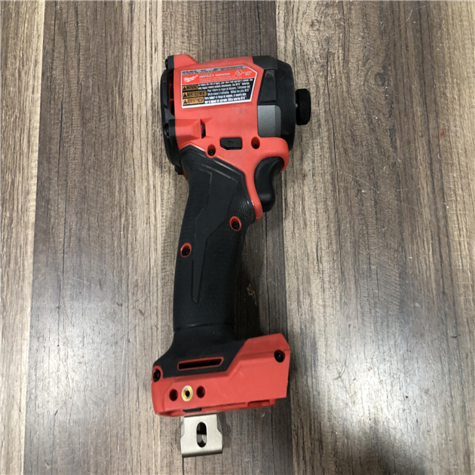 AS-IS Milwaukee FUEL 18V Lithium-Ion Brushless Cordless 1/4 in. Hex Impact Driver (Tool-Only)