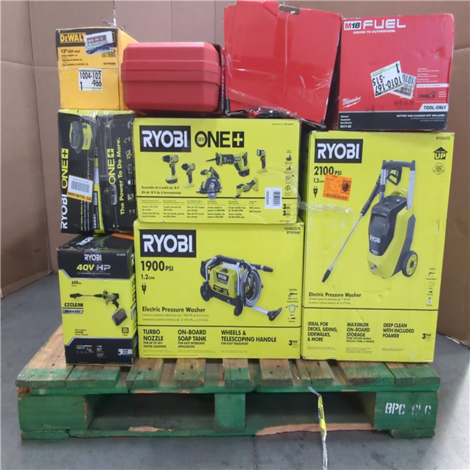 CALIFORNIA AS-IS TOOL PALLET