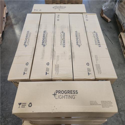 Phoenix Location NEW Progress Light Brushed Nickle 3-Bulb Light Fixture Pallet (26-Boxes)