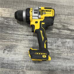 AS-IS DEWALT 20V MAX Brushless Cordless 1/2 in. Hammer Drill/Driver with FLEXVOLT ADVANTAGE (Tool Only)