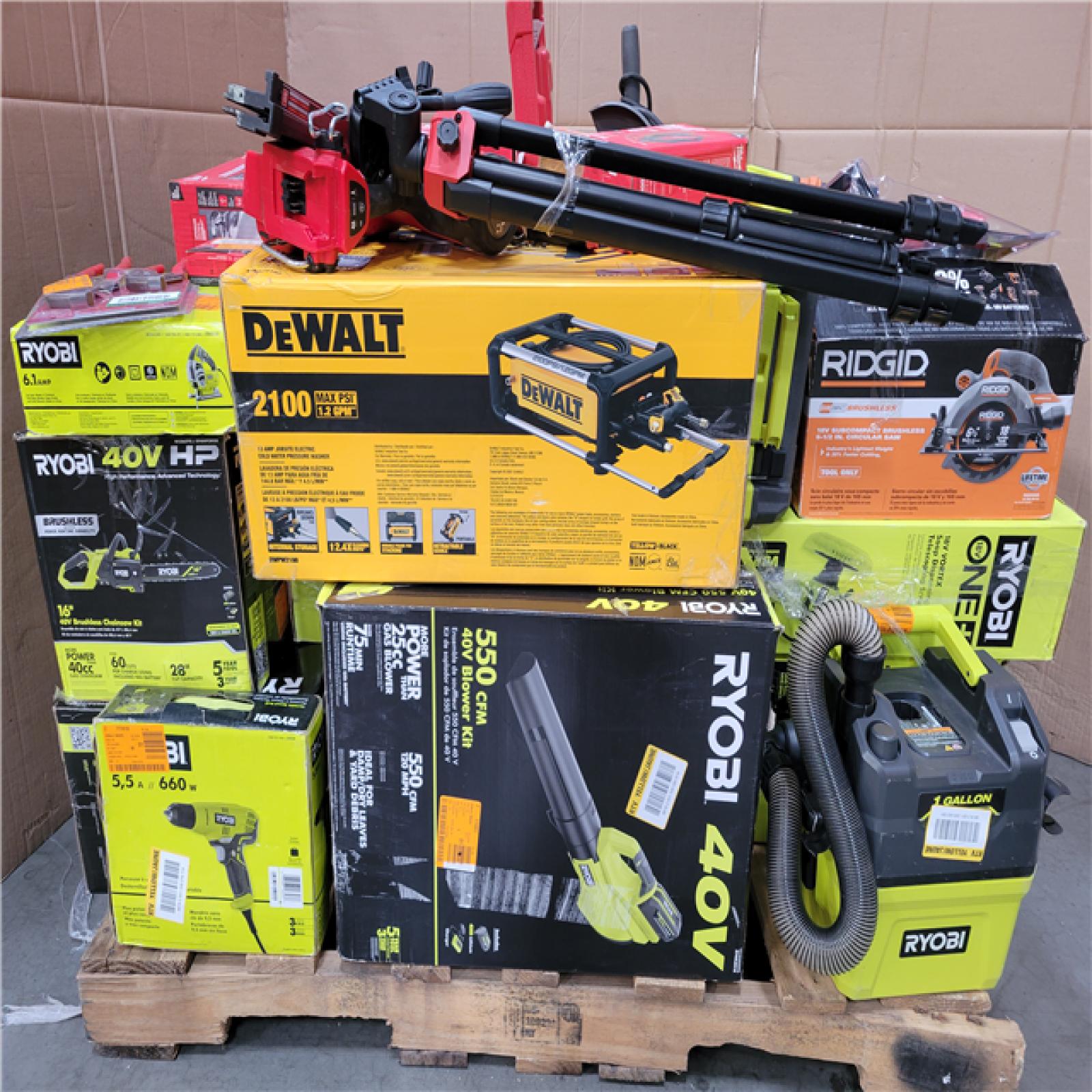 CALIFORNIA AS-IS TOOL PALLET