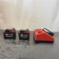 AS-IS- M18 18-Volt Lithium-Ion XC Starter Kit with Two 5.0Ah Batteries and Charger