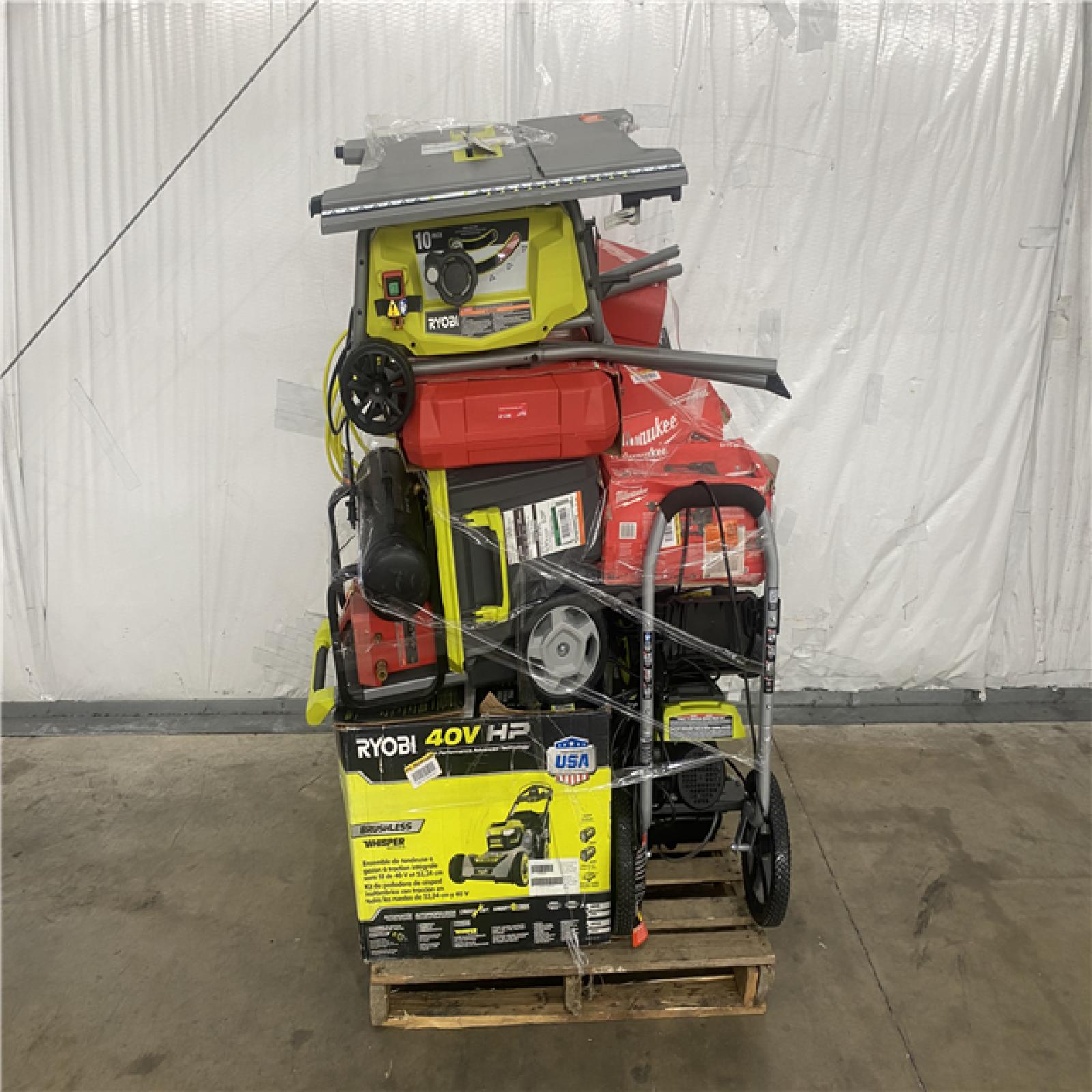 Houston Location AS IS - Tool Pallet