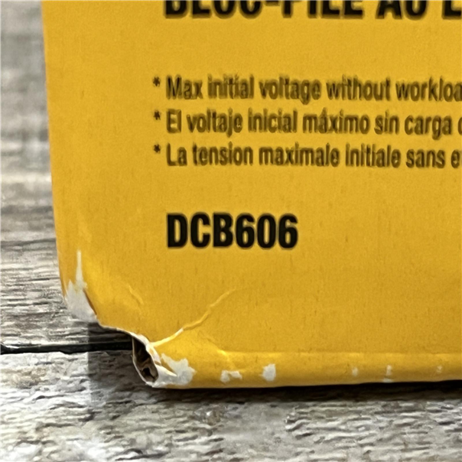 NEW - DEWALT FLEXVOLT 20V/60V MAX Lithium-Ion 6.0Ah Battery Pack