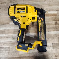 HOUSTON LOCATION - AS-IS DEWALT 20V MAX XR Lithium-Ion Electric Cordless 18-Gauge Brad Nailer (Tool Only)