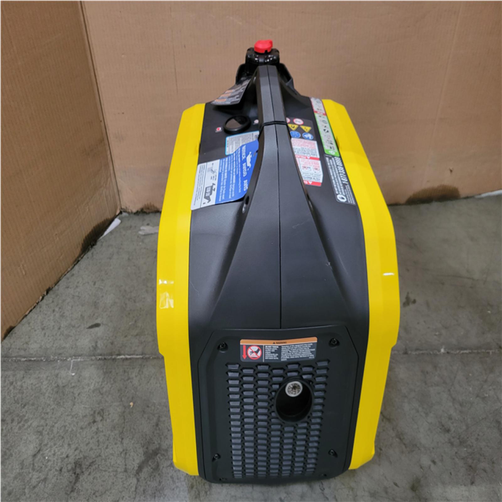 CALIFORNIA AS-IS CHAMPION 2500/1850-Watt Recoil Start Gasoline/Propane Powered Dual Fuel Inverter Generator with Quiet Technology and CO Shield