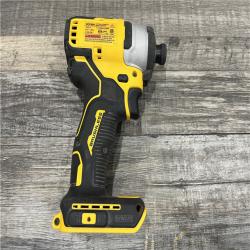 AS-IS DEWALT Atomic 20V Max Lithium-Ion Brushless Cordless Compact 1/4 in. Impact Driver Kit