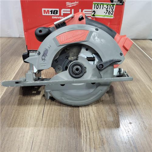 AS-IS Milwaukee M18 FUEL 18V Lithium-Ion Brushless Cordless 6-1/2 in. Circular Saw (Tool-Only)