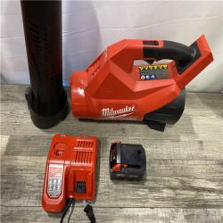 AS-IS Milwaukee M18 FUEL 120 MPH 500 CFM 18V Brushless Cordless Battery Powered Leaf Blower Kit