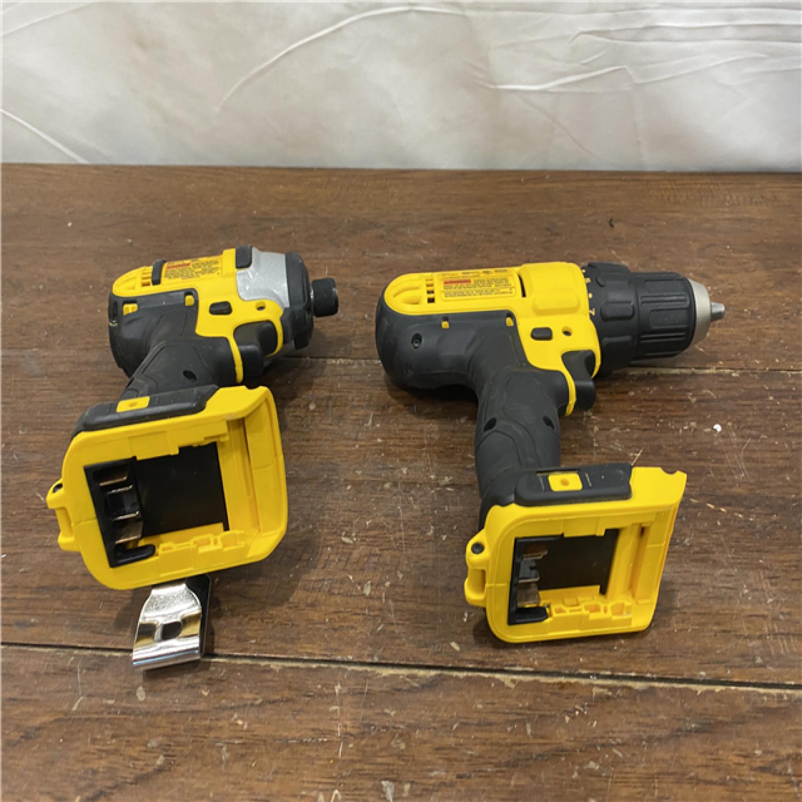 AS-IS DeWALTA® 20V MAX Cordless Drill Driver/Impact Driver Combo Kit 1.3 Ah Lithium Ion