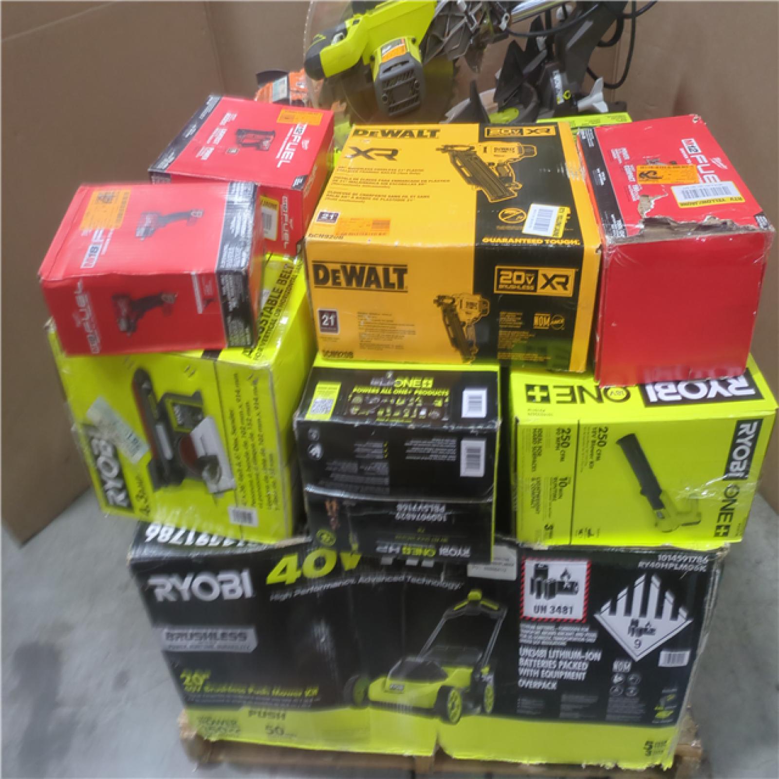 CALIFORNIA AS-IS TOOL PALLET