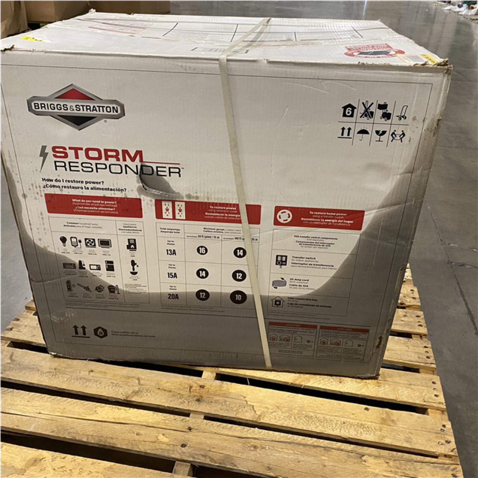 Dallas Location -NEW- Briggs & Stratton Storm 6250 Watt Portable Generator