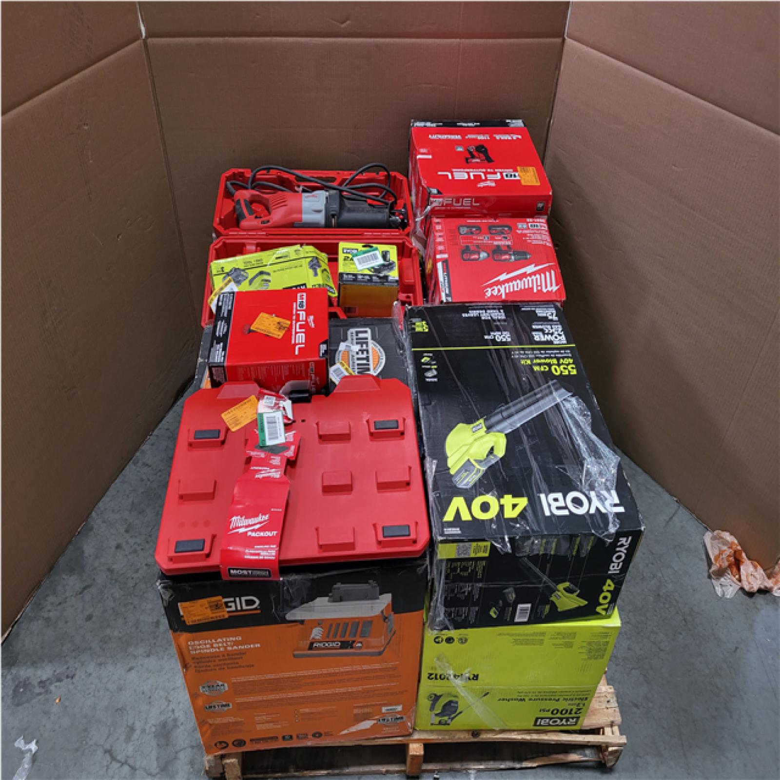 CALIFORNIA AS-IS TOOL PALLET