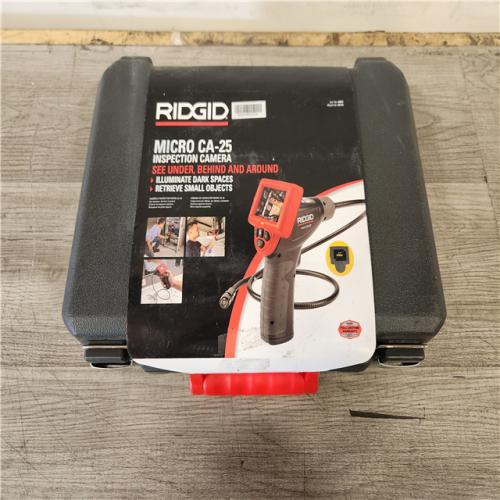 Phoenix Location NEW RIDGID CA-25 Micro Visual Inspection & Diagnostic Handheld Camera w/ 2.7 in. Color Display, 4 ft. Fixed Waterproof Camera Cable