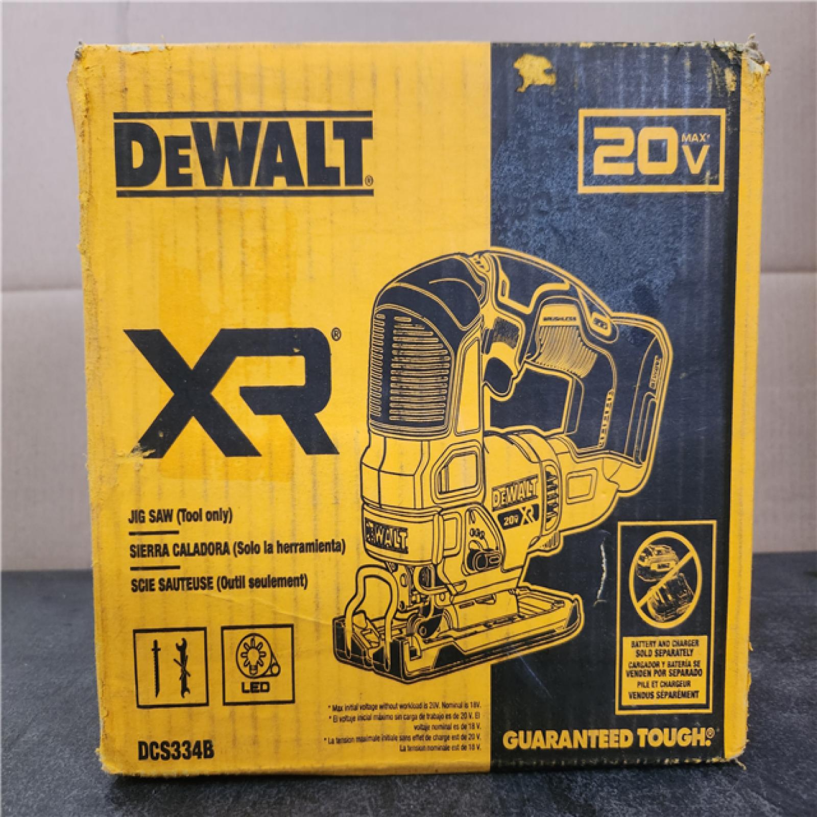 Phoenix NEW DEWALT 20V MAX XR Cordless Brushless Jigsaw (Tool Only)