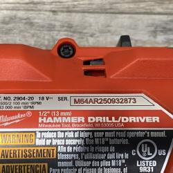 LIKE NEW - Milwaukee FUEL 18V Lithium-Ion Brushless Cordless Hammer Drill and Impact Driver Combo Kit