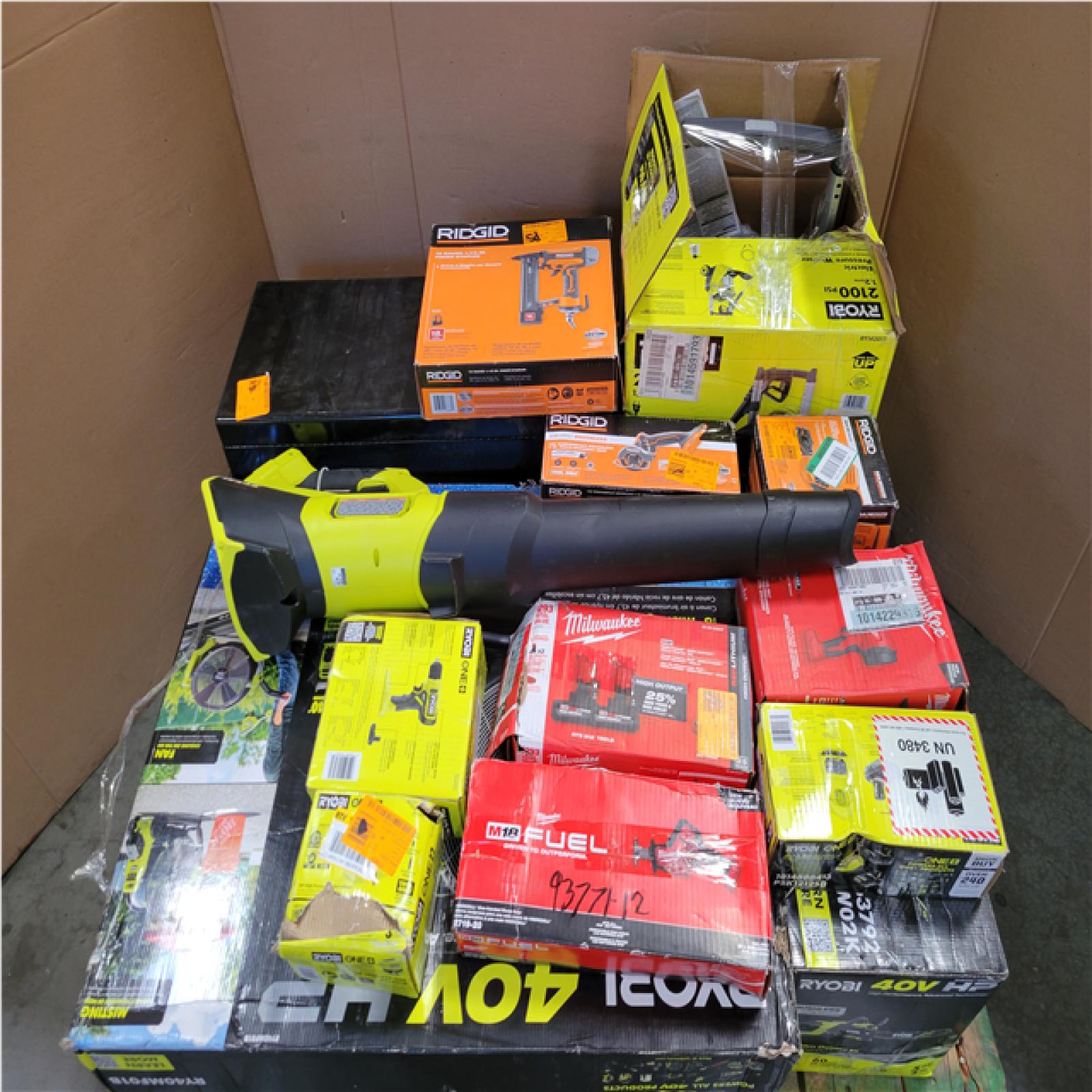 CALIFORNIA AS-IS TOOL PALLET